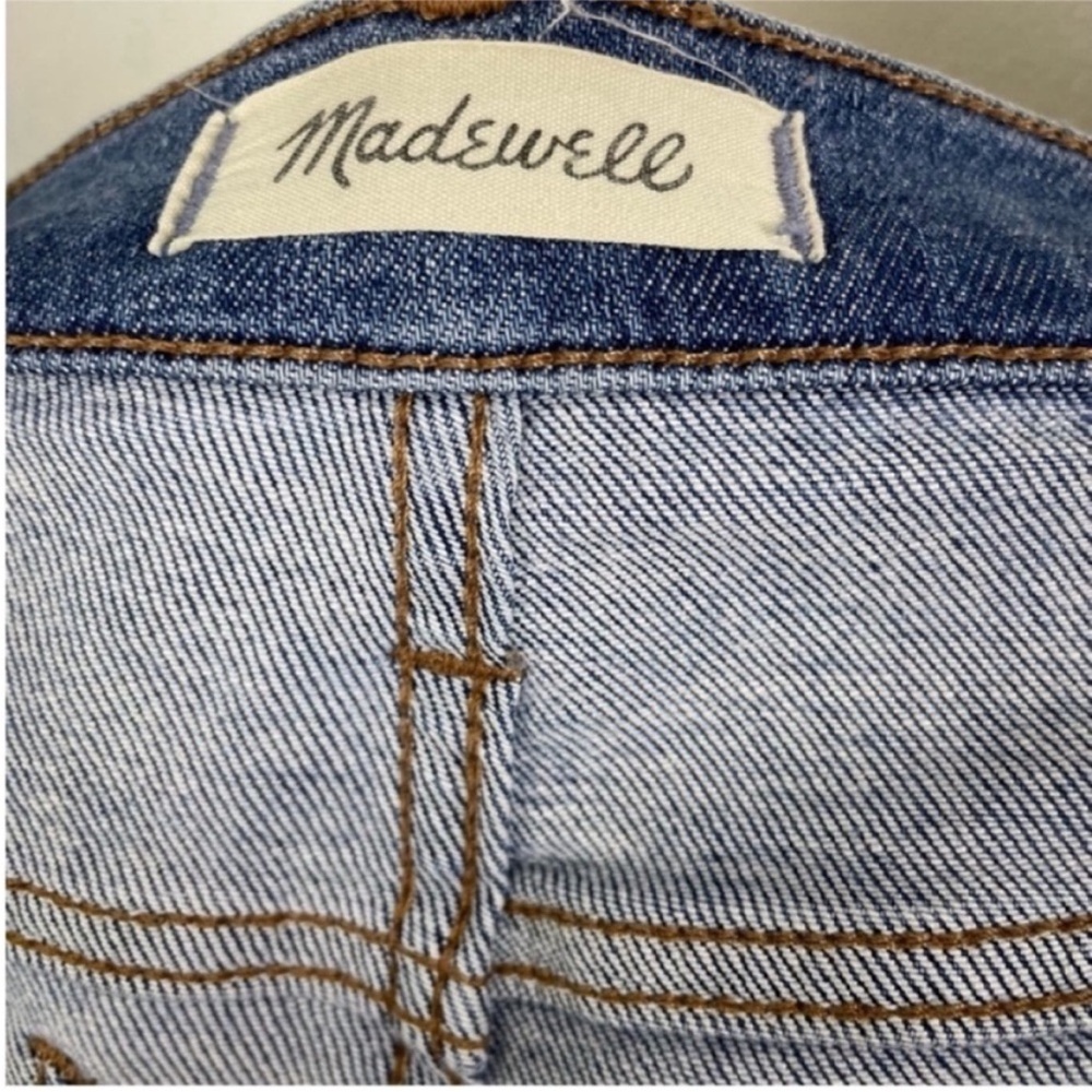 MADEWELL The Perfect Vintage Shorts Jean Denim Women’s 29 Blue - Picture 3 of 6